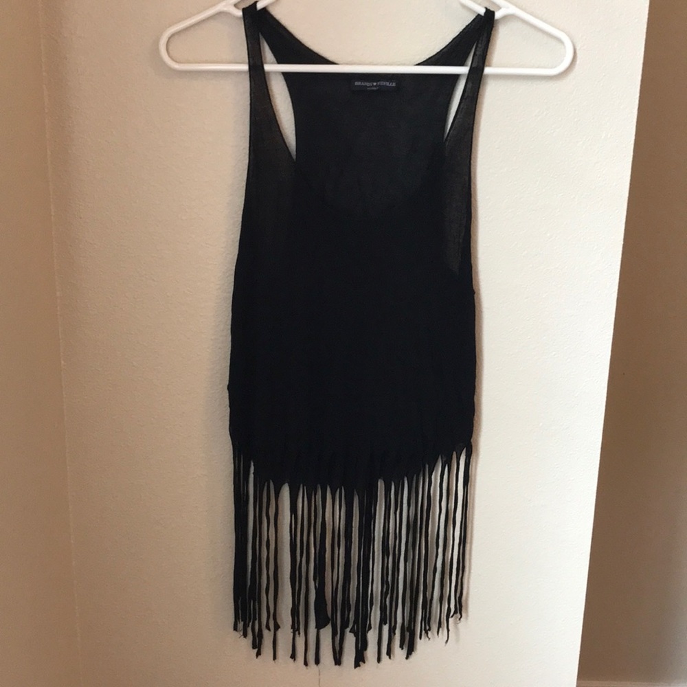 Brandy Melville Fringe Top